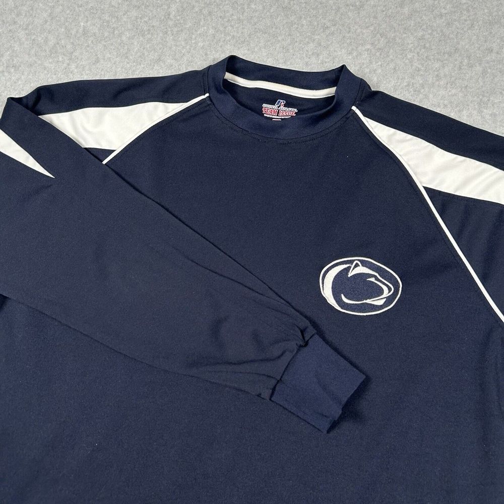 Vintage Russell Athletic Team Issue Penn State Nittany Lions Long Sleeve Shirt L